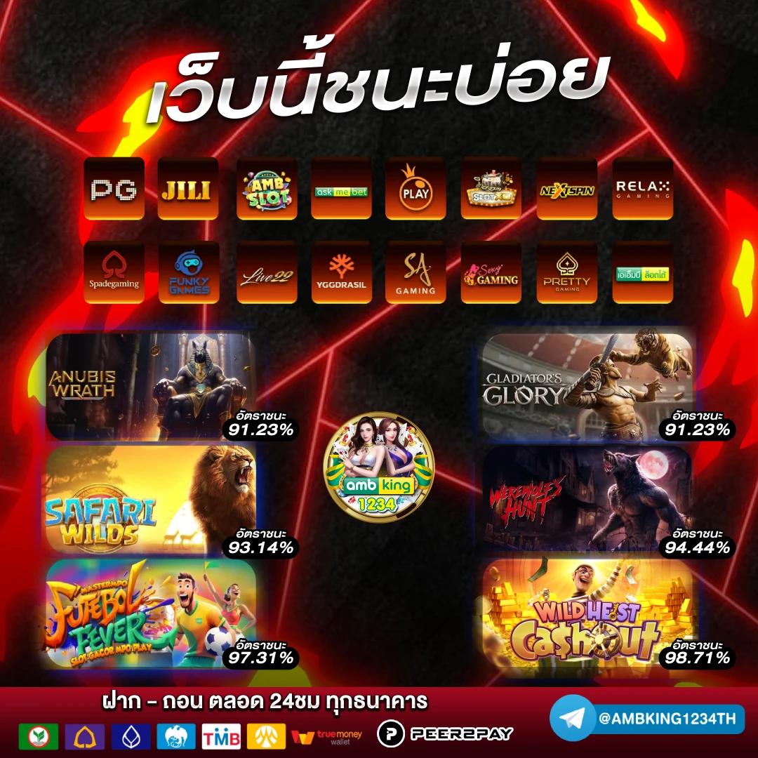 เว็บสล็อตแท้ 100 - แบนเนอร์โปรโมชั่น