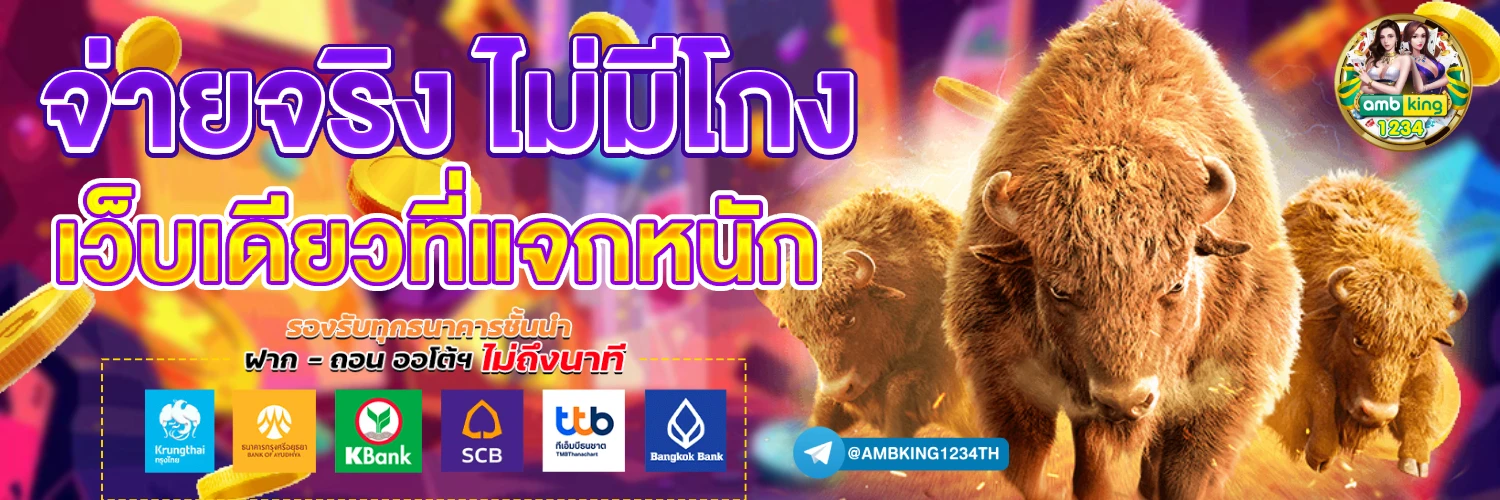 สล็อตรวมทุกค่าย - แบนเนอร์โปรโมชั่น